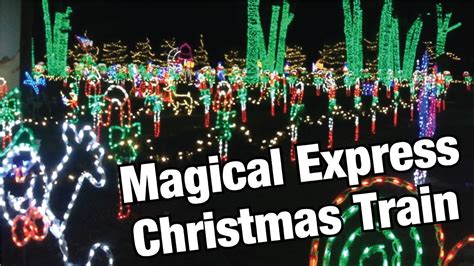 A magical journey on the Christmas express